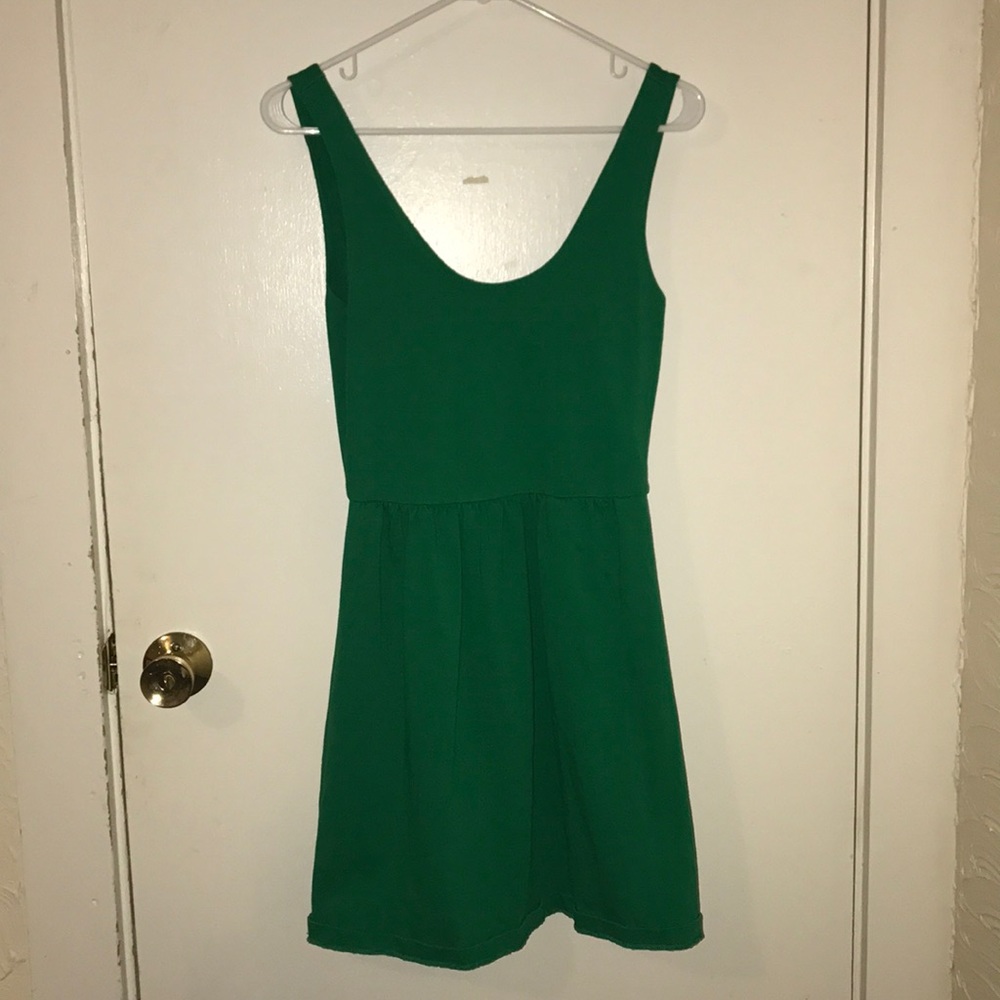 Green dress